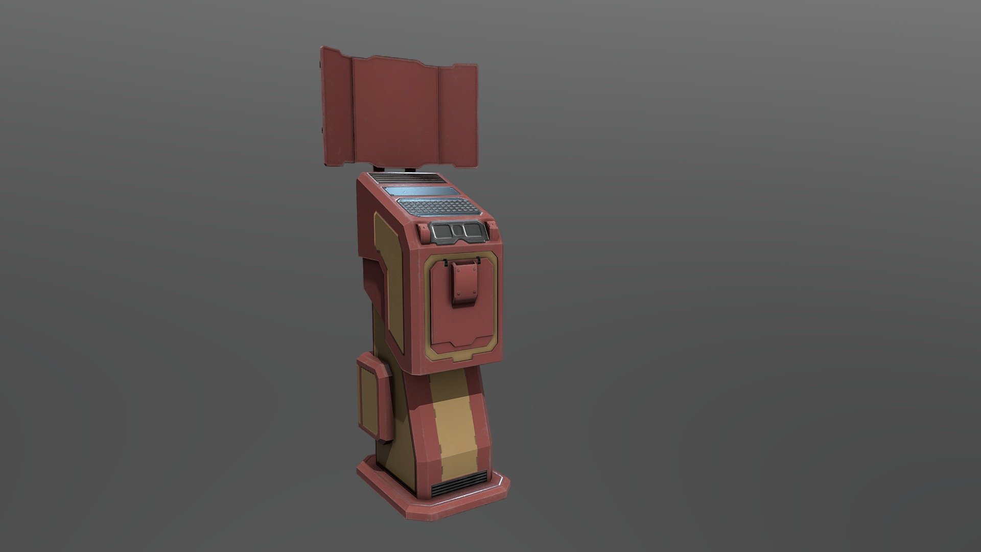 Terminal - Download Free 3D model by hamlo (@haml0) [881fa2d] - Sketchfab