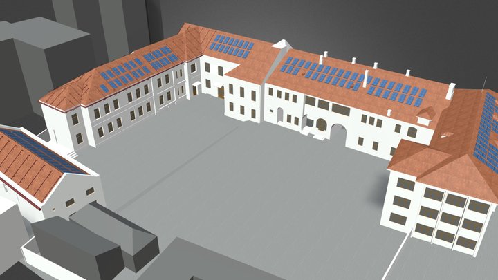 Școala Simion Barnutiu - Propunere 3D Model