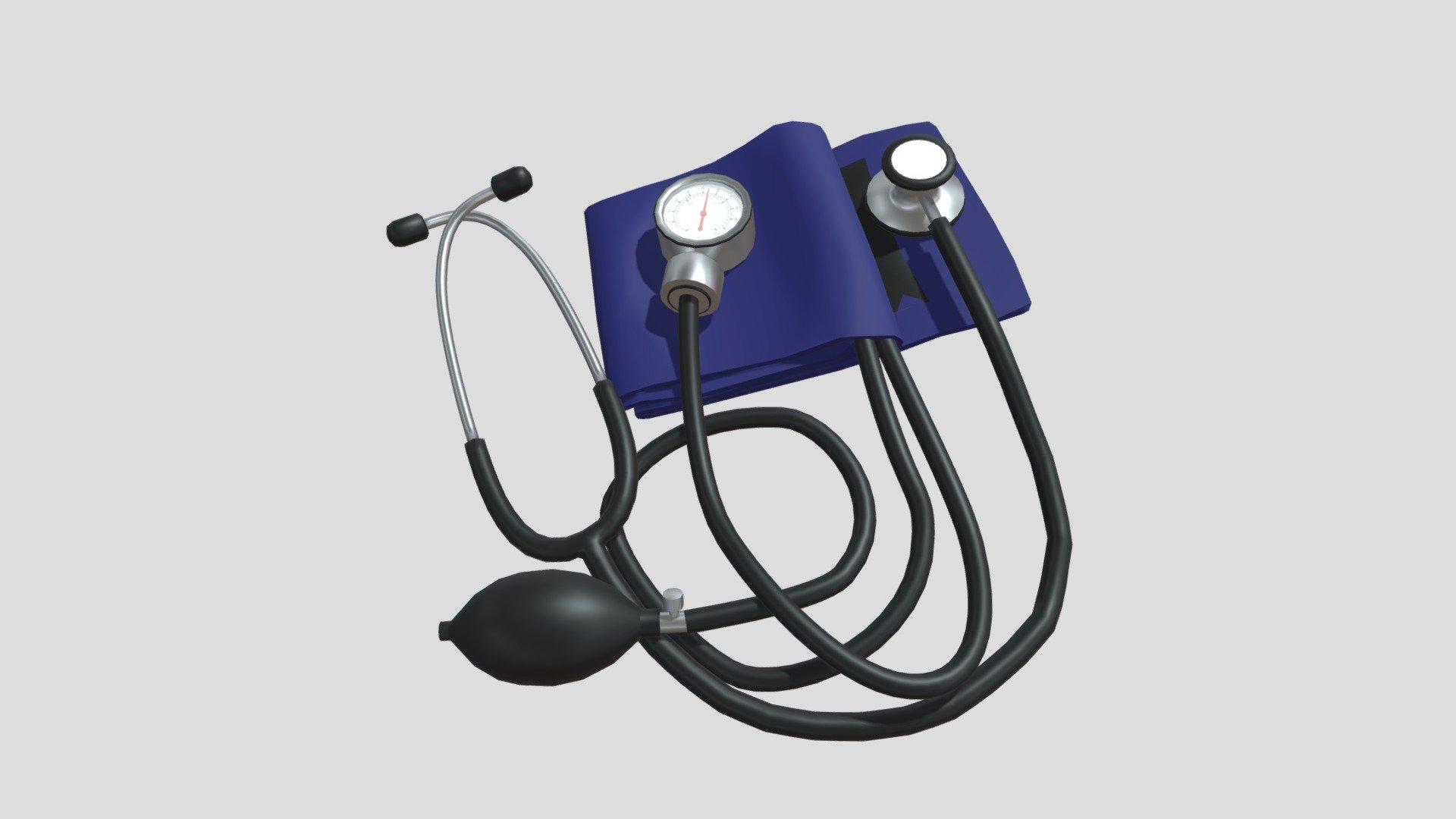 Sphygmomanometer 3D model by Pedro.Bearari [8820bc8] Sketchfab