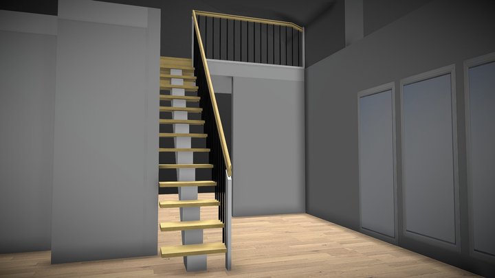 Вера монокосоур 200 3D Model