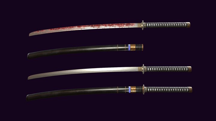 Katana 3D Model