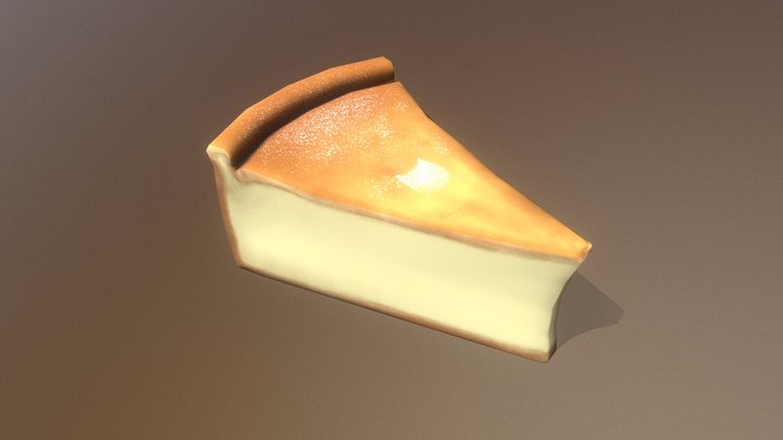Käsekuchen 3D Model