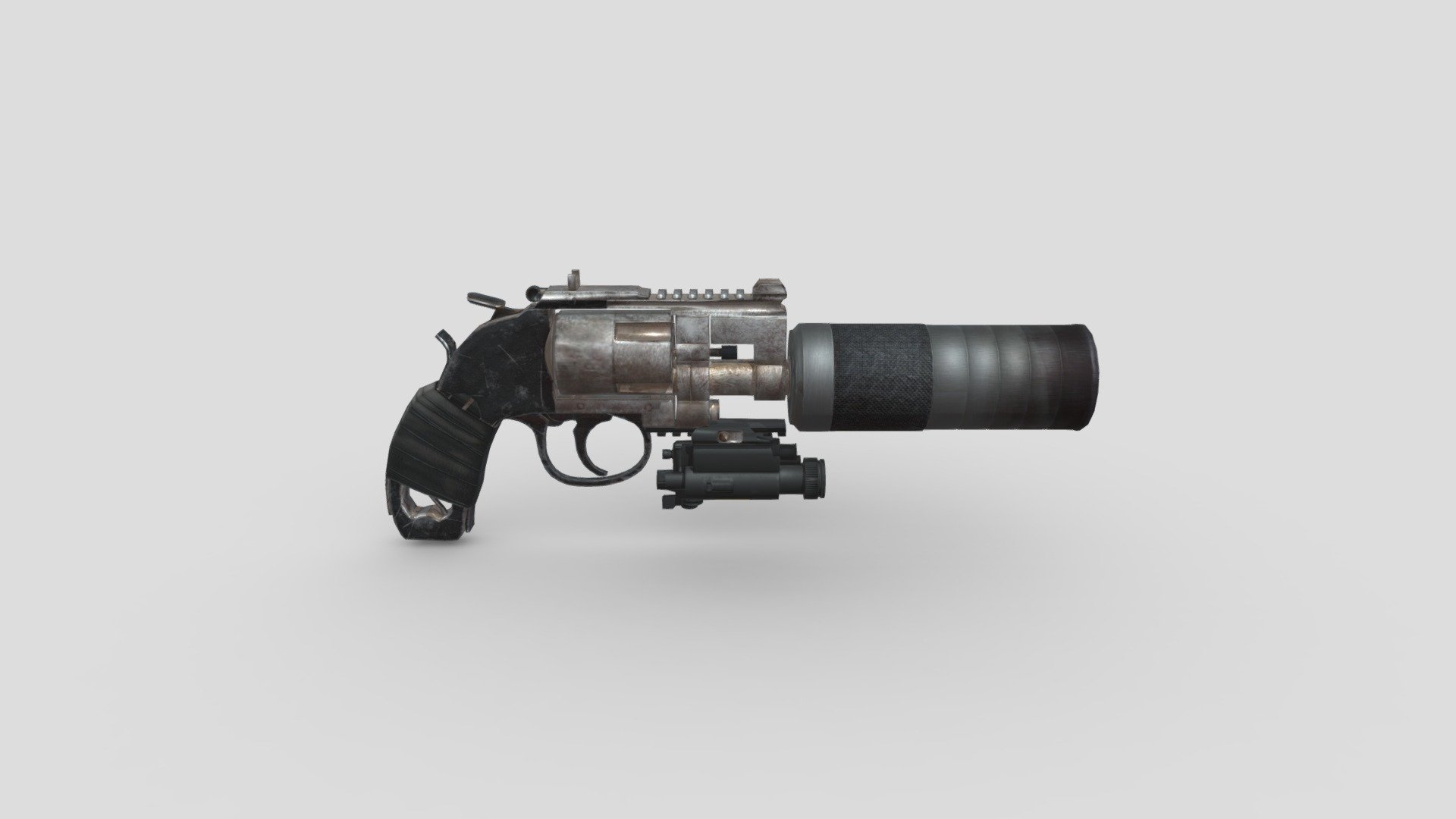 Wrecked Revolver - Buy Royalty Free 3D model by chameleon3d [8821ed5 ...