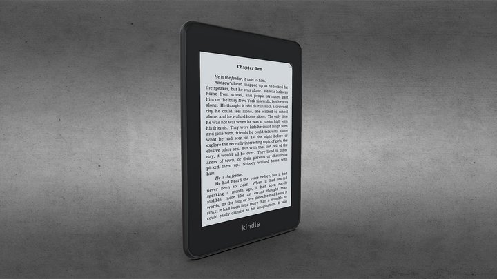 Amazon Kindle Paperwhite 3D Model