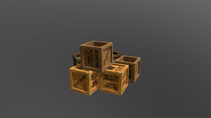 Cratesandbox 3D Model
