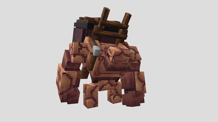 Mud Golem 3D Model