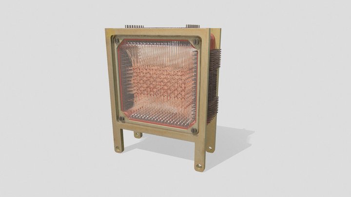 Memóriablokk 3D Model