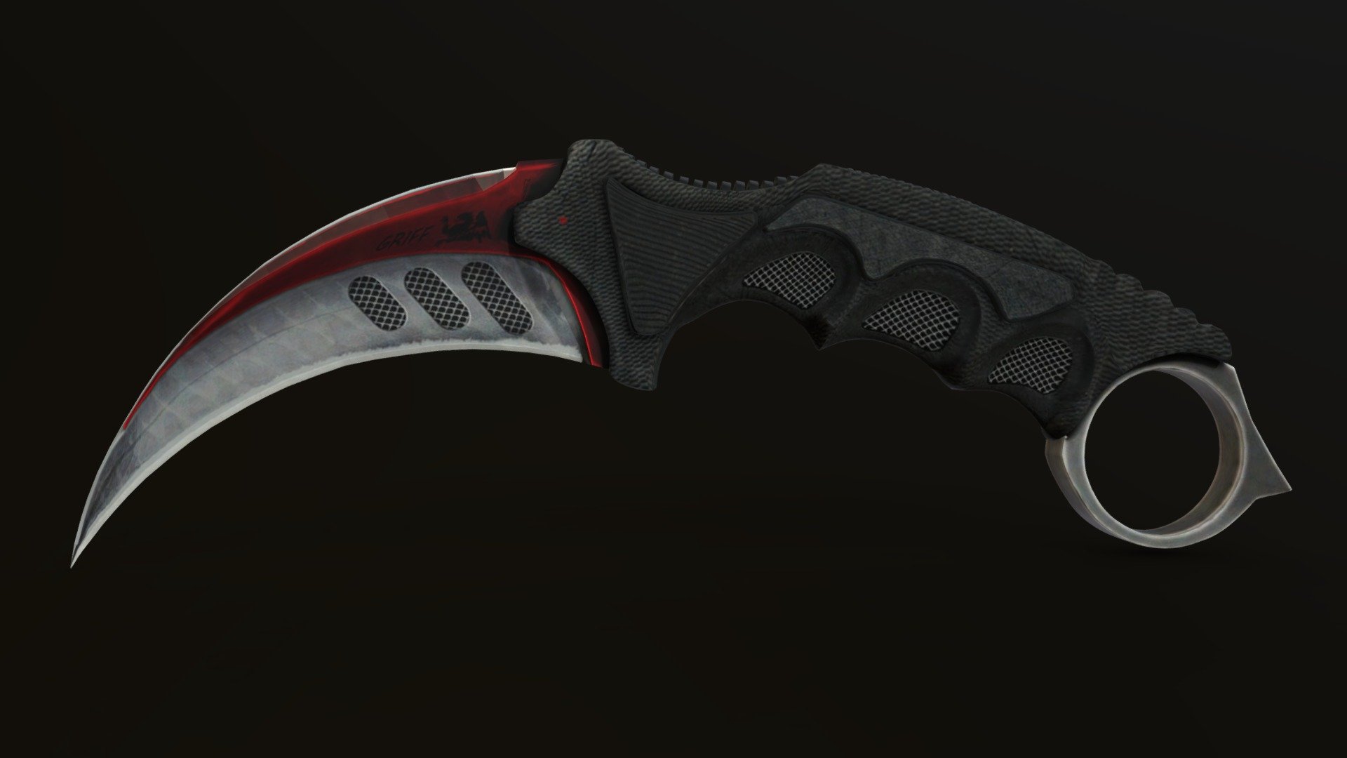 CSGO Karambit Autotronic - Download Free 3D model by Xipeng Wang ...