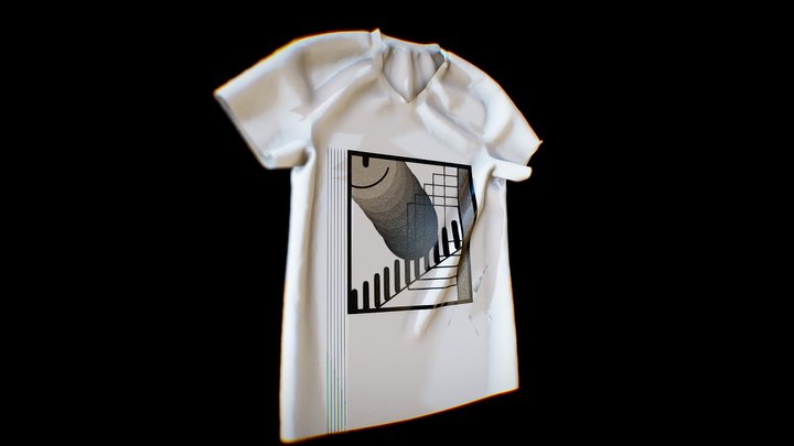 2020 Vision t-shirt 3D Model