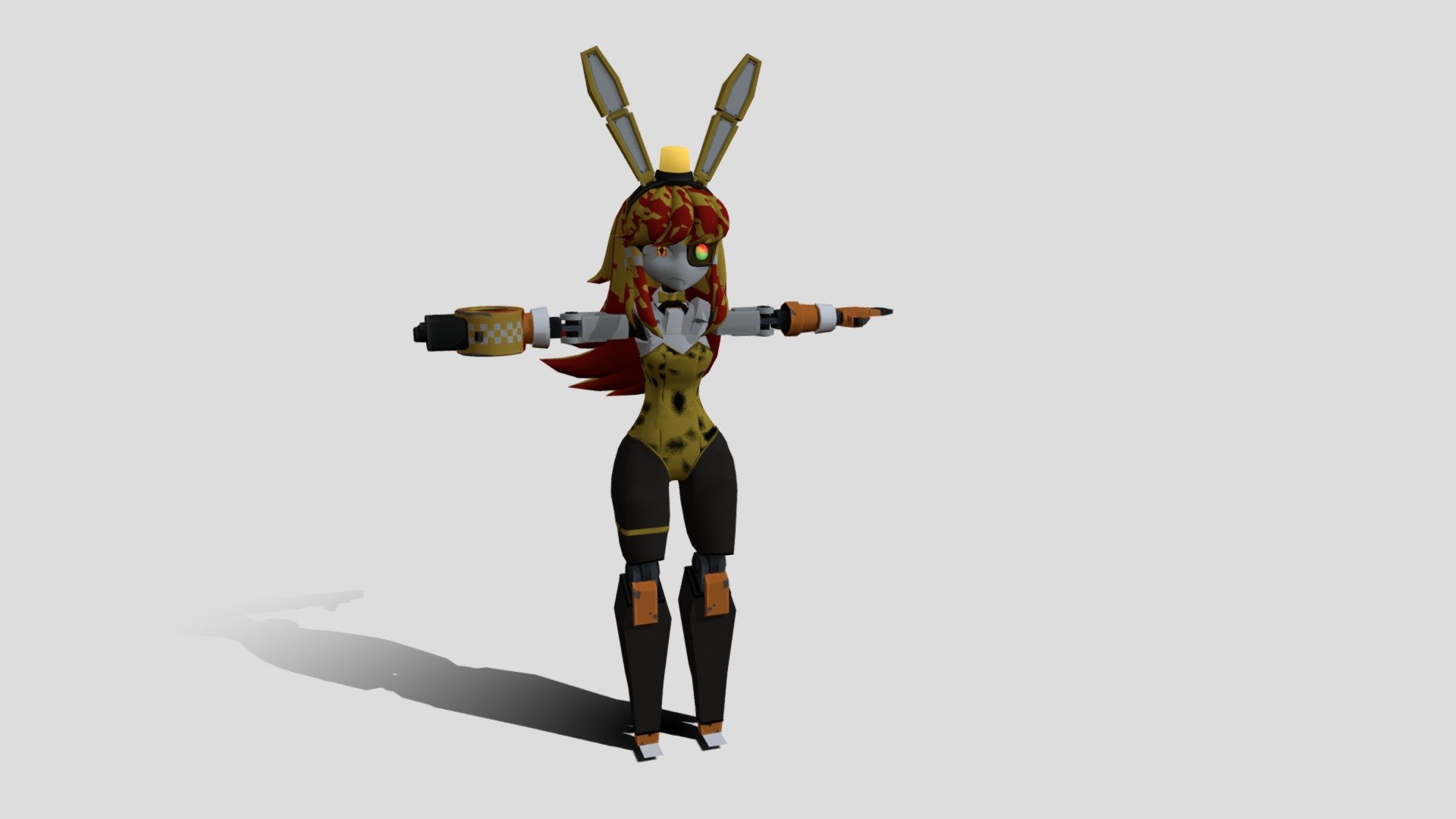 Mimi sentry bunny - Download Free 3D model by The Blyat man ...
