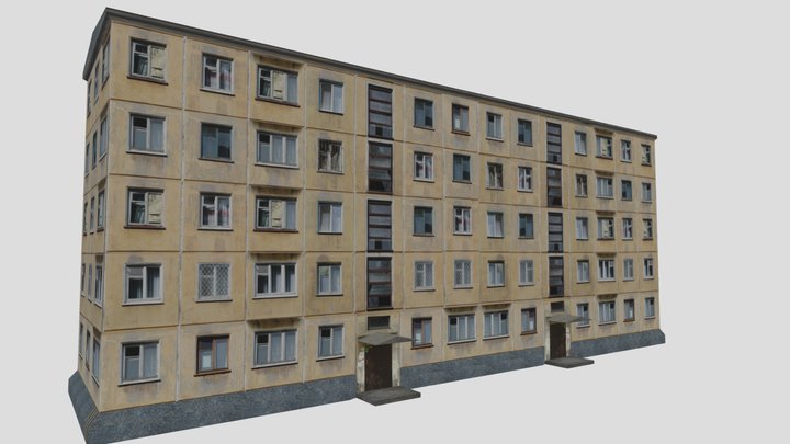 soviet house 2 3D Model