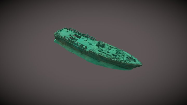 Inchcape 2 Wreck 3d Photogrammetry 3D Model