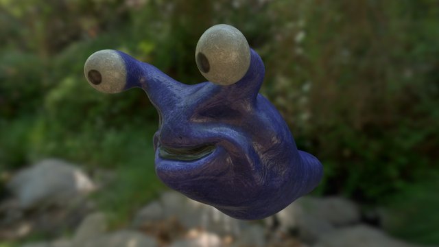 Garden Slug 3D Model