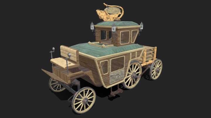 Anti-Rat Carriage 3D Model