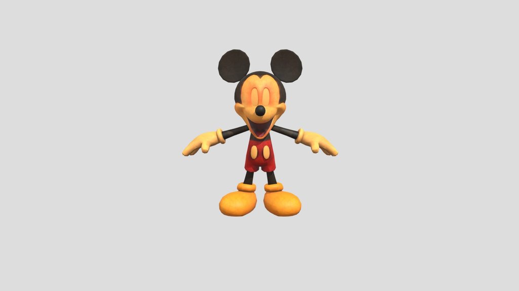 Orange Mickey