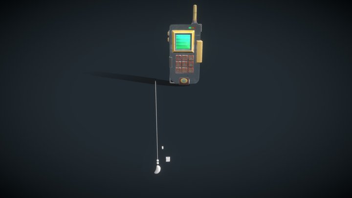 Post-apocalyptic SurvivalPhone 3D Model