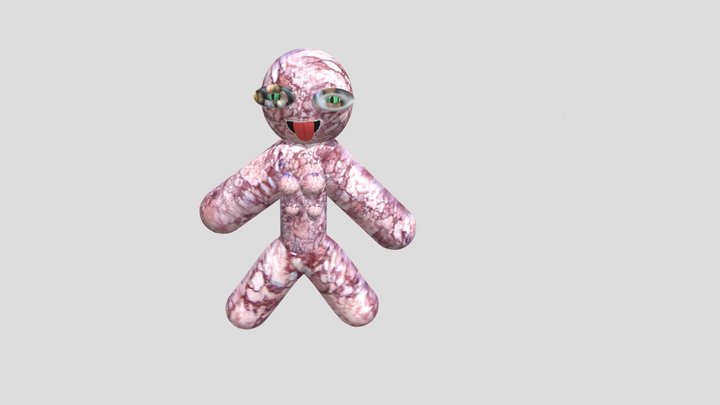 Humano desnudo 3d 3D Model