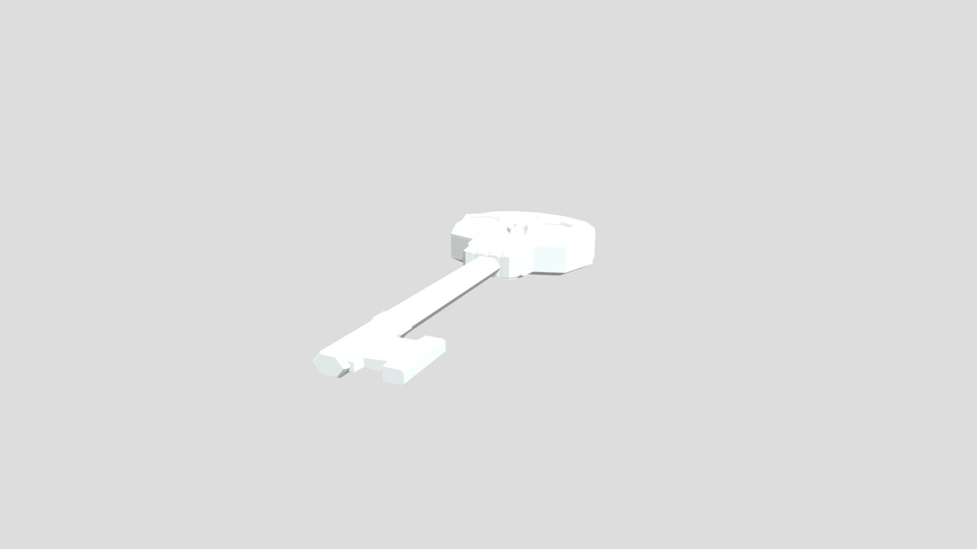 skeleton key - 3D model by hawreharzhi [88347eb] - Sketchfab