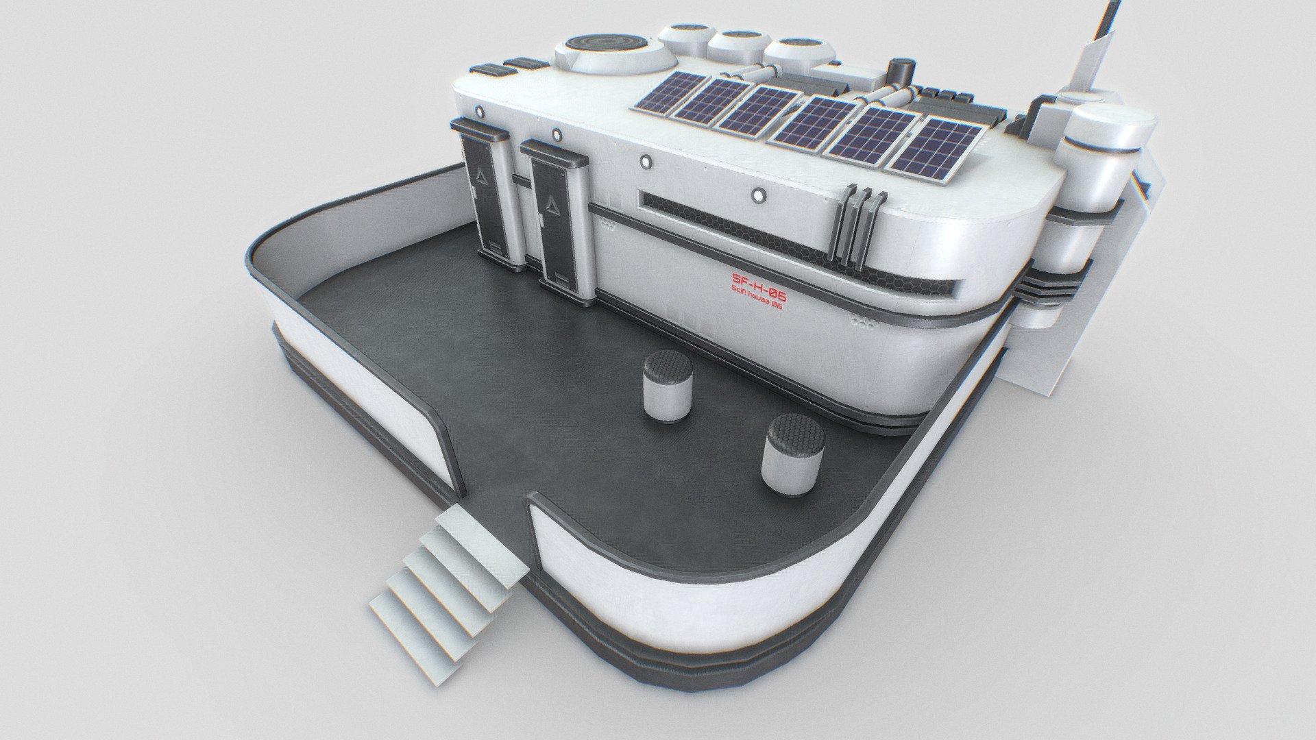 Scifi house - Buy Royalty Free 3D model by Anima Z (@Anima-Z) [88352f8 ...