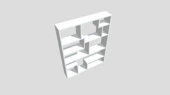 Vasagle Ladder Scaffale Modello 3D - Scarica Arredamento on