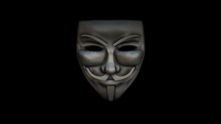 Hacker Mask 3D Model