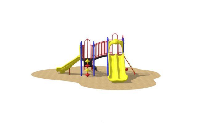 Slide City 3D Model