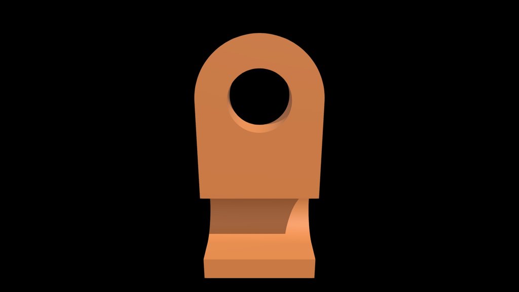 Reinforced Clevis Mounting Bracket
