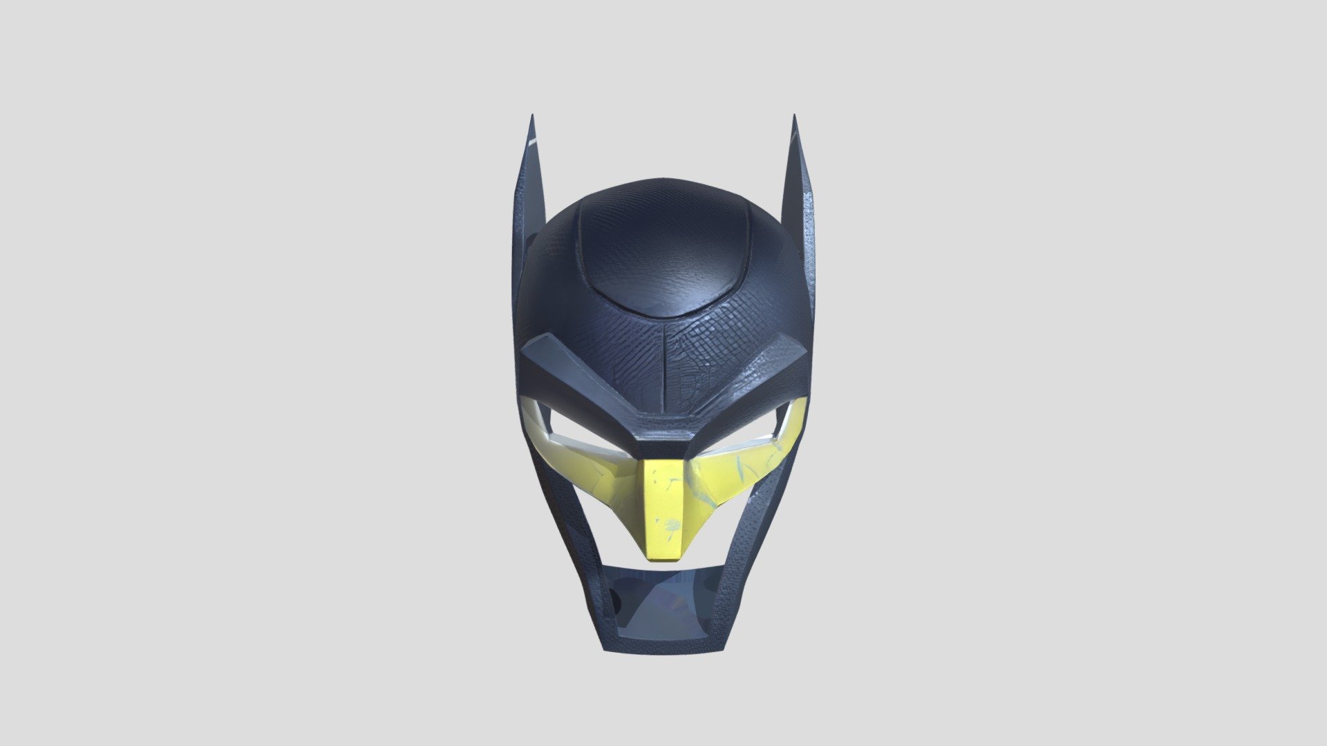 bat-themed armored mask or helmet - 3D model by rfeliz [883a3d6 ...