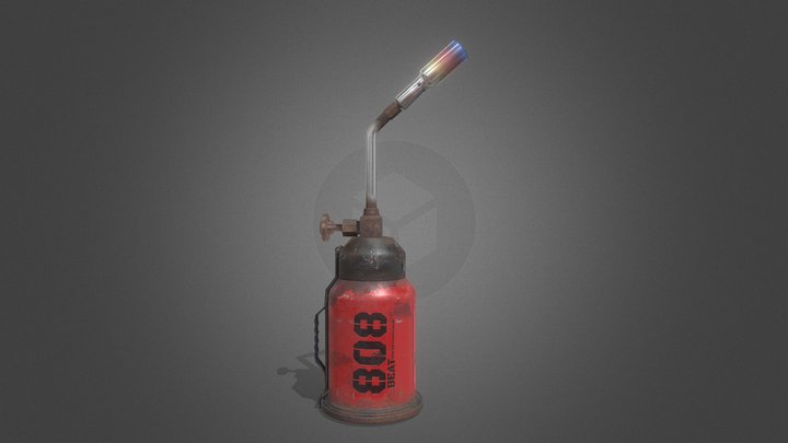 gas_lit 3D Model