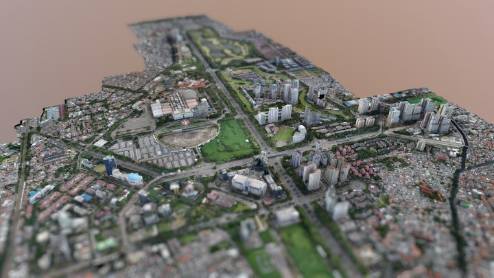 Kawasan Kemayoran 3D Model
