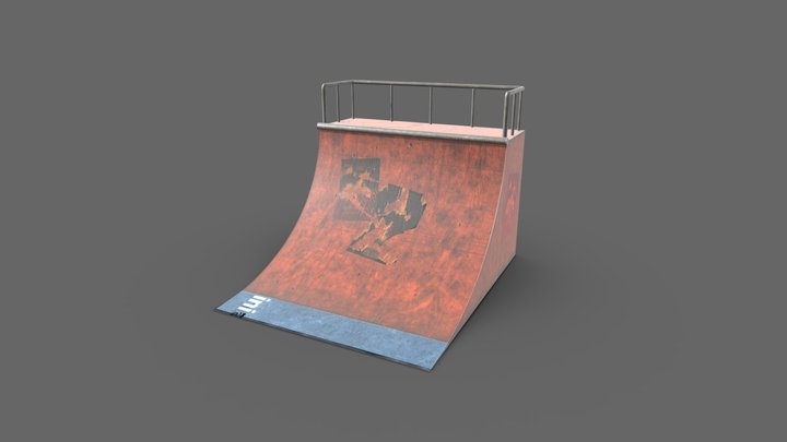 Skate_ramp 3D Model