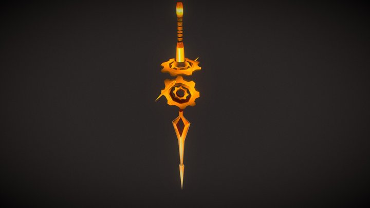 Crono-Sword 3D Model