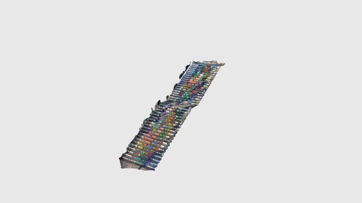Sakuramachi Art Stairs 2 3D Model