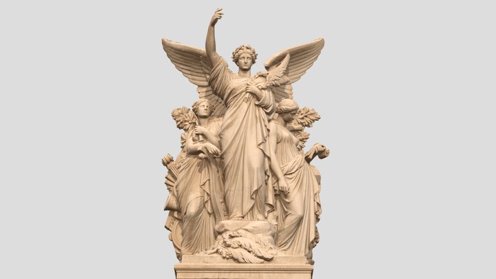 Palais Garnier - L Harmonie 3D Model
