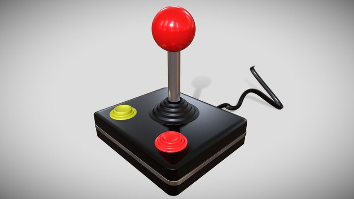 Control videojuegos 3D Model