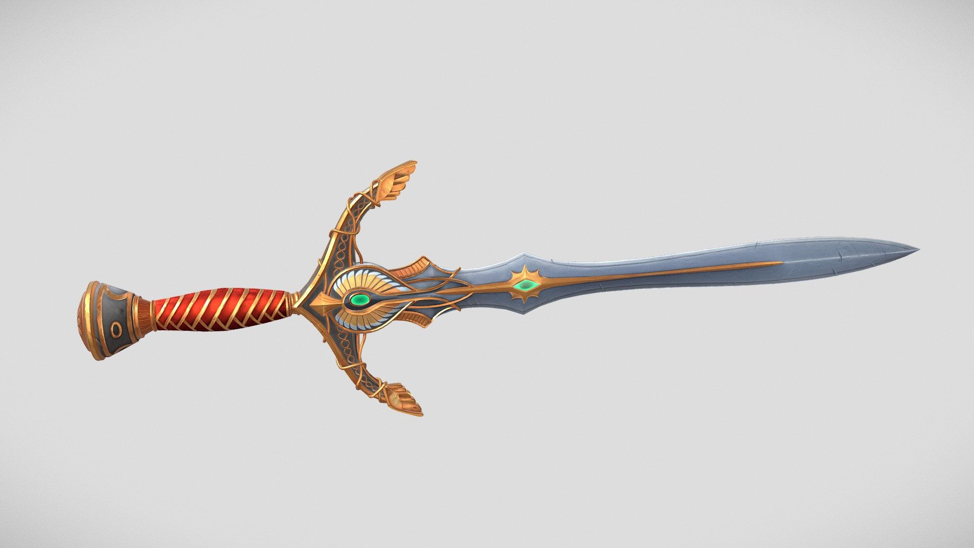 Sword - 3d Model By Владислав (@bulanovvladik12) [8841b1d] - Sketchfab