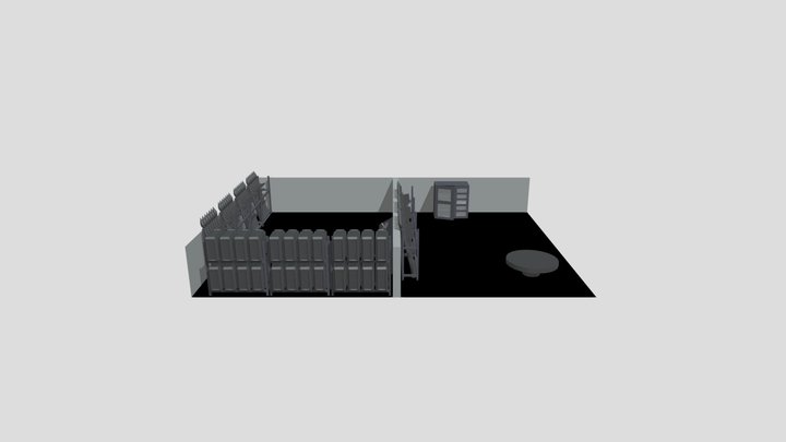 Military Armoury 3D Model