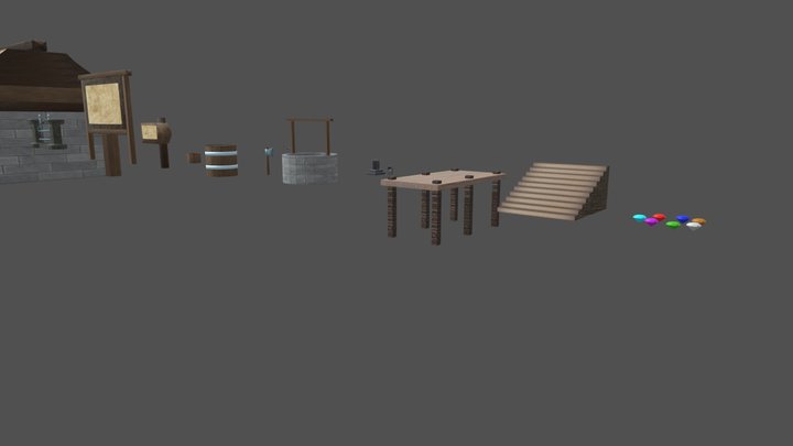 À la recherche du diamant perdu - Les objets 3D Model