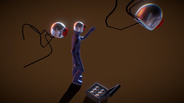 Boceto Personaje 3D Model