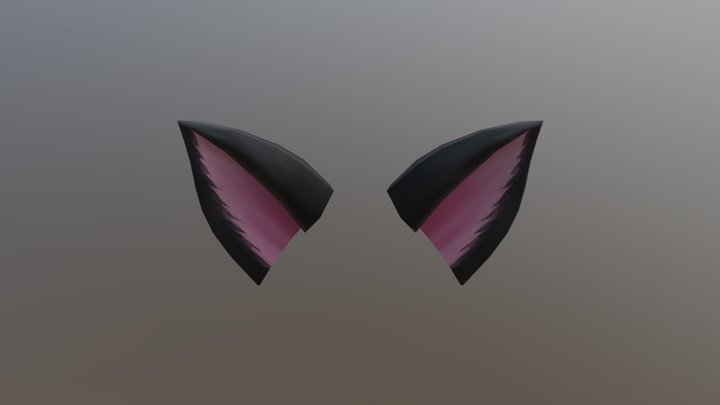 Catears Smaller 3D Model