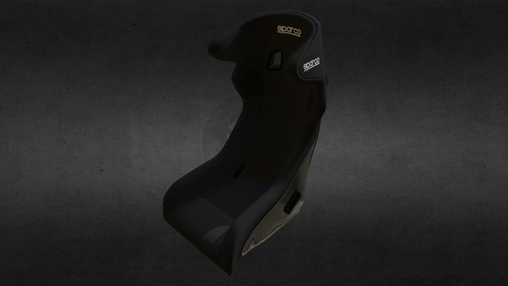 Sparco Circuit racing seat 3D Model