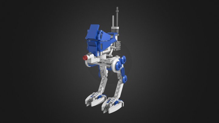 Lego Star Wars AT-RT 3D Model
