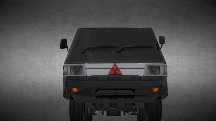 [updated] 2023 Mitsubishi Colt L300 3D Model