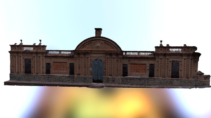 Paramento De La Escuela De Medicina 3D Model