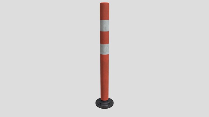 Traffic Pole 3D Model