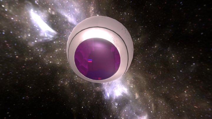 Saiyajin Spacepod 3D Model