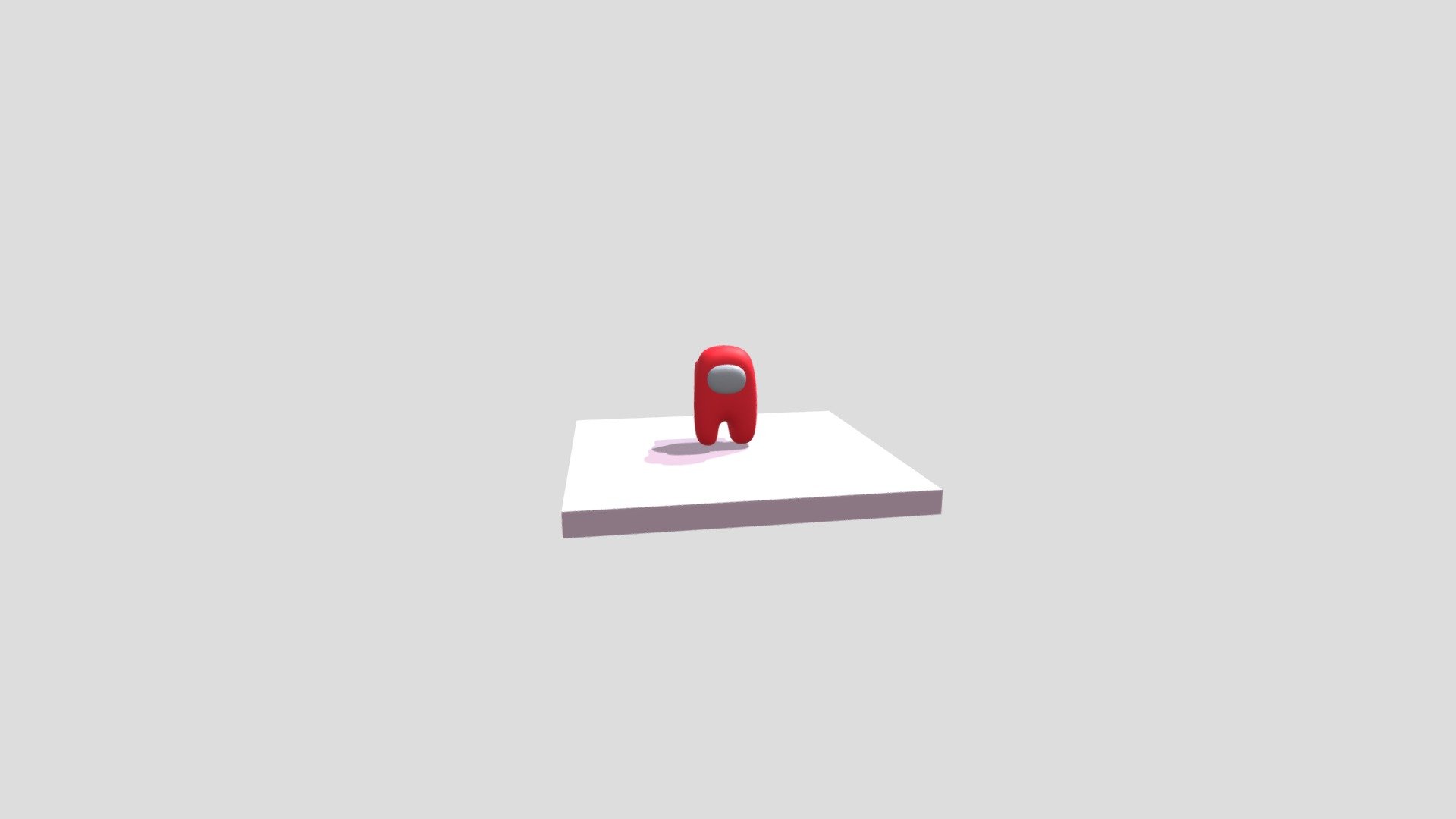 Among us Guy[rigged, UV,No textures]