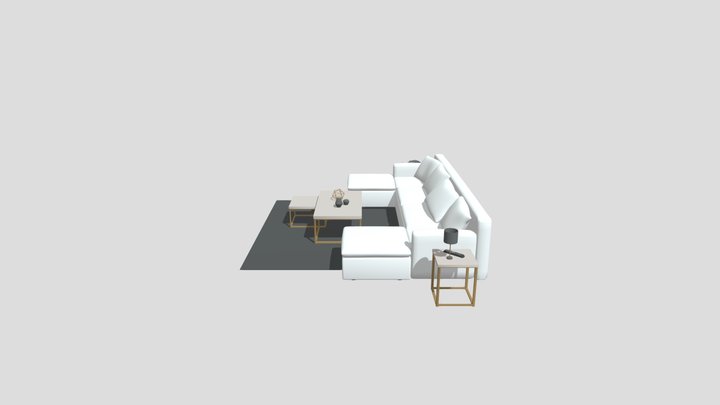 Living Room Kit 3D Model
