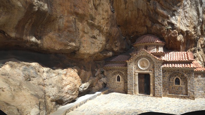 Orthodox Church Of Agios Nikolaos, Crete 3D Model