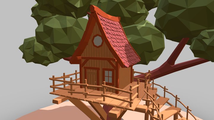 Treehouse 3D Model